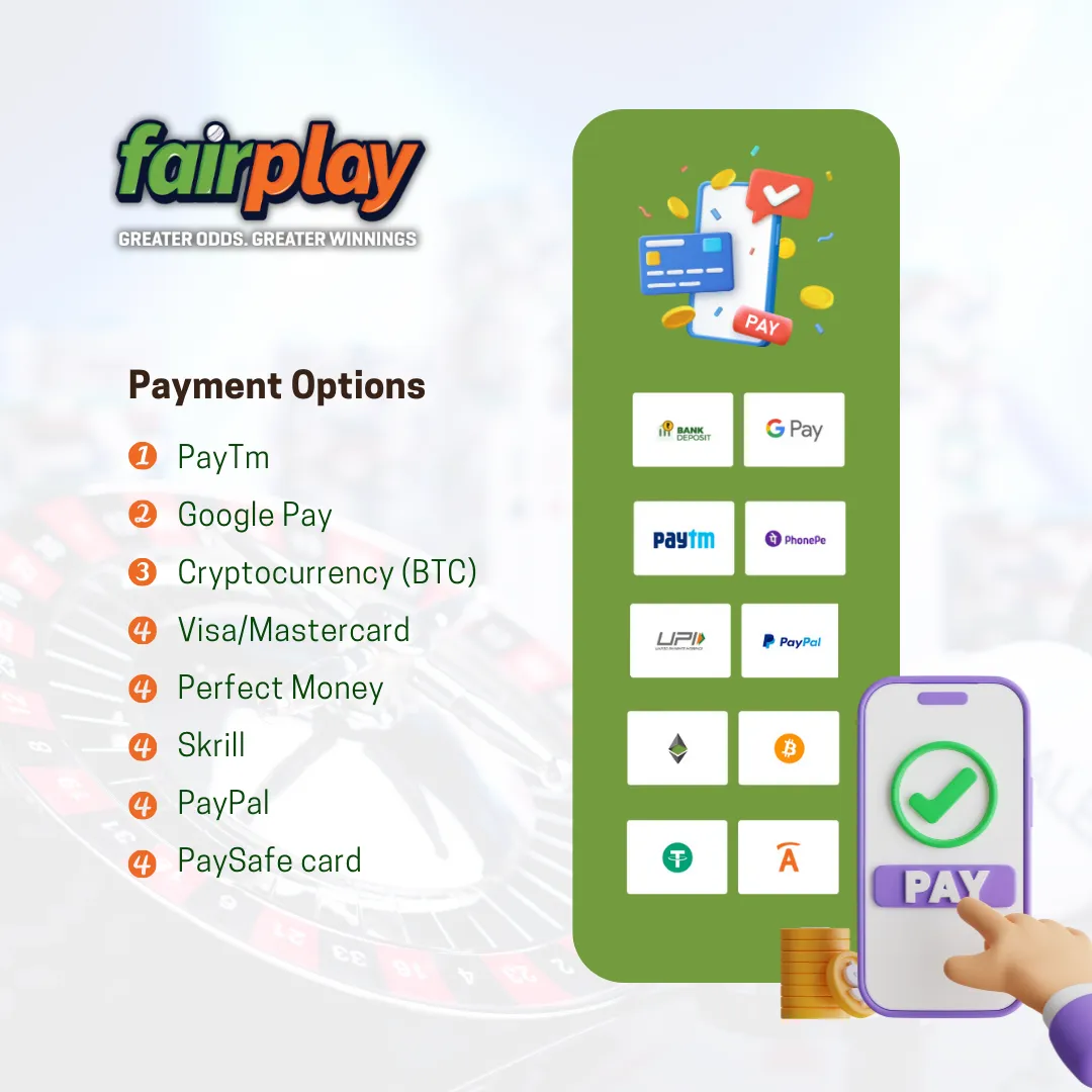 payment options fairplay