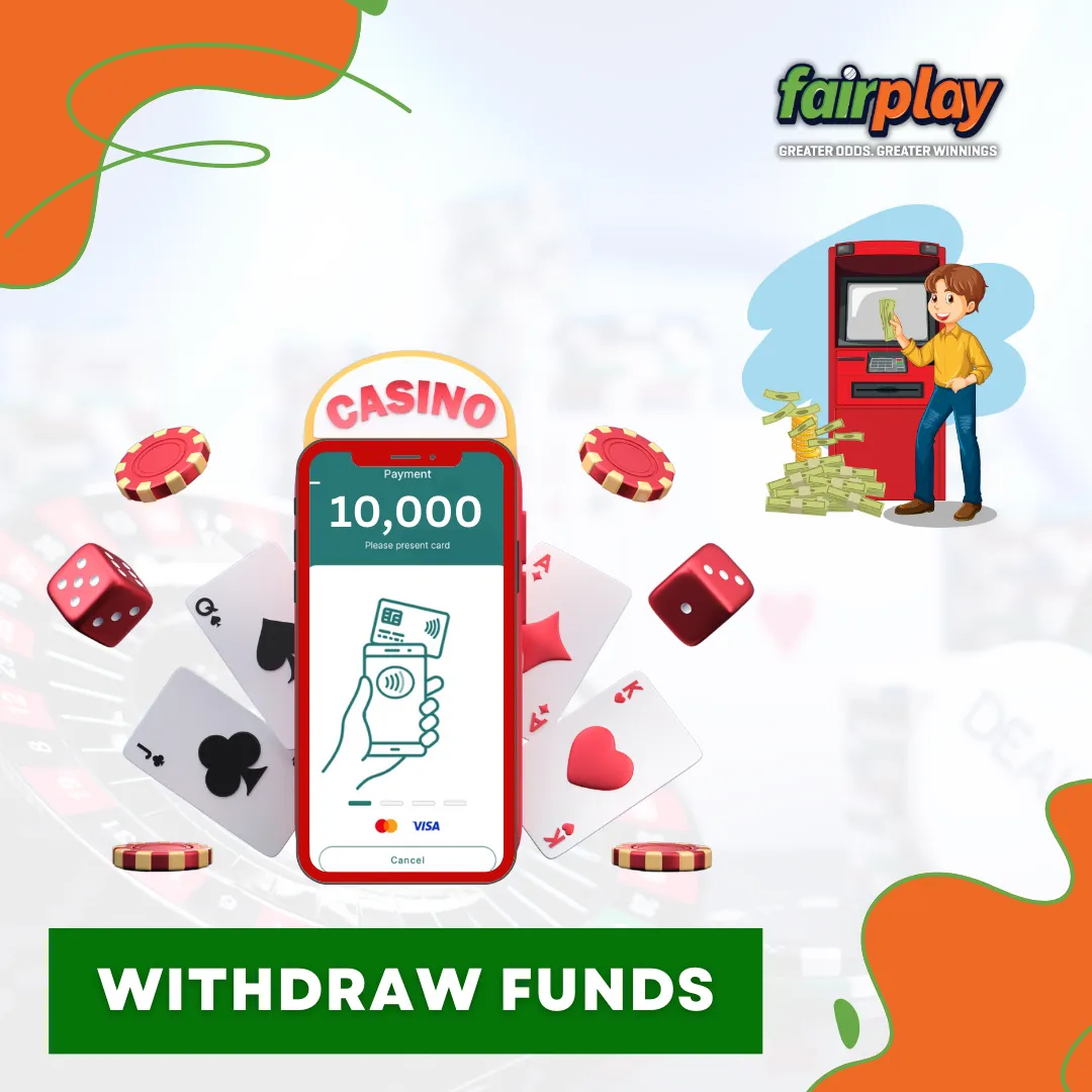 withdraw funds fairplay