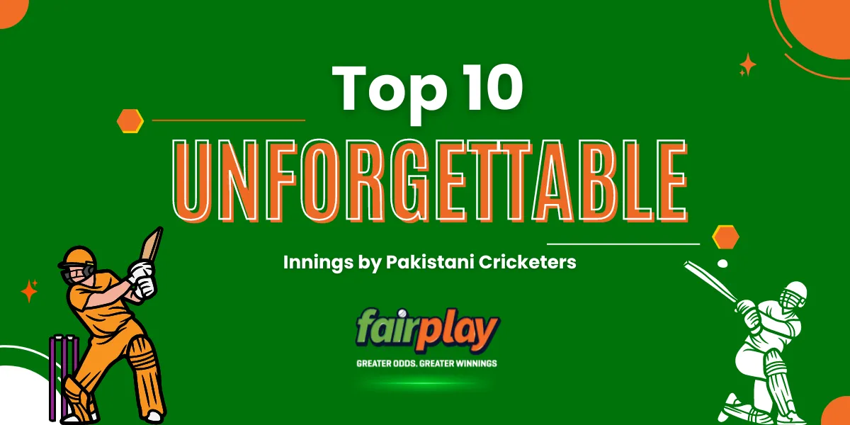 top 10 unforgettable innings by pakistani cricketers